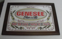 genesee beer ale mirror