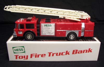 hess toy fire truck bank