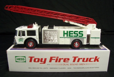 hess fire truck 1989