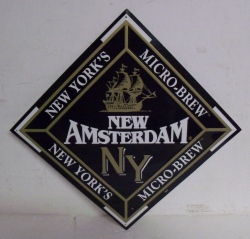 new amsterdam beer tin sign