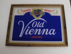 old vienna beer mirror