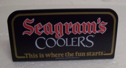 Seagrams Coolers Display