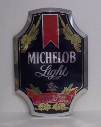 michelob light beer sign