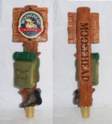 Moosehead Beer Hiking Tap Handle