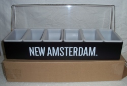 new amsterdam vodka condiment tray
