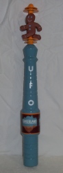 harpoon ufo gingerland beer tap handle