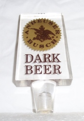 anheuser busch dark beer tap handle