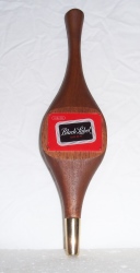 black label beer tap handle