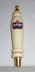 harp lager tap handle