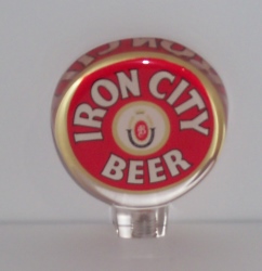 iron city beer tap handle