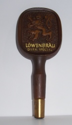 lowenbrau dark beer tap handle