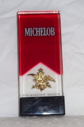 michelob draught beer tap handle