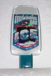 milwaukees best ice beer tap handle