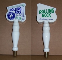 rolling rock beer tap handle