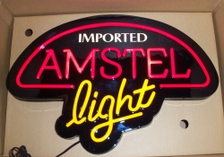 amstel light beer sign amstel light beer sign Amstel Light Beer Sign amstellightneoneon1990nib