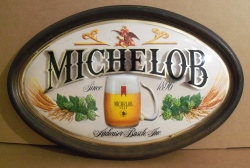 michelob beer sign