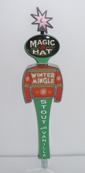 magic hat winter mingle tap handle