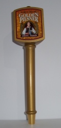 samuel adams golden pilsner tap handle