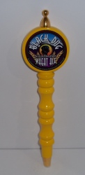 black dog sweetwater wheat ale tap handle