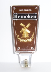 heineken dark beer tap handle
