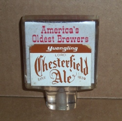 Yuengling Lord Chesterfield Ale Tap Handle