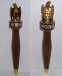 michelob beer eagle tap handle