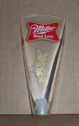 miller high life beer tap handle