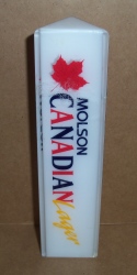 molson canadian lager tap handle