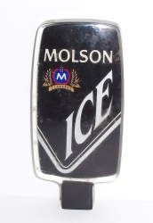 molson ice beer tap handle