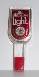 old milwaukee light beer tap handle