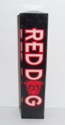 red dog beer tap handle