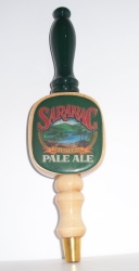 saranac pale ale tap handle