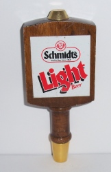 schmidts light beer tap handle