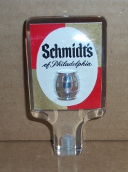 schmidts beer tap handle