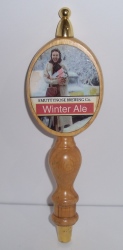 smuttynose winter ale tap handle