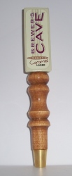 brewers cave lager tap handle