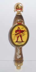 faust golden lager tap handle