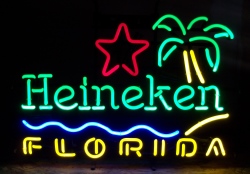 Heineken Beer Florida Neon Sign [object object] My Beer Sign Collection &#8211; Not for sale but can be bought&#8230; heinekenfloridabeach