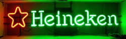 Heineken Beer Dominator Neon Sign [object object] My Beer Sign Collection &#8211; Not for sale but can be bought&#8230; heinekenredstar4ft