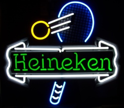 heineken beer neon sign tube Heineken Beer Neon Sign Tube heinekentennis
