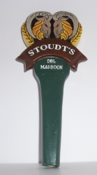 stoudts double mai bock tap handle