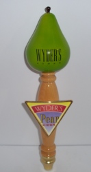 wyders pear cider tap handle