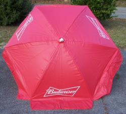 budweiser beer patio umbrella
