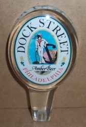 dock street beer tap handle