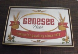 genesee beer mirror
