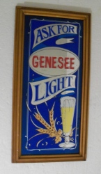 genesee light beer mirror
