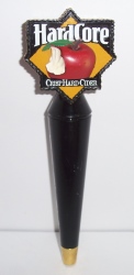 hardcore cider tap handle