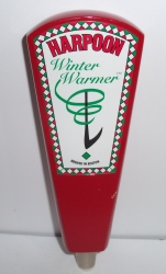 harpoon winter warmer beer tap handle