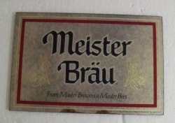 meister brau beer mirror