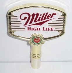 miller high life beer tap handle